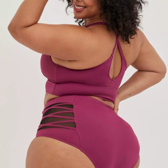 Torrid Raspberry Bikini SET - Picture 9 of 9